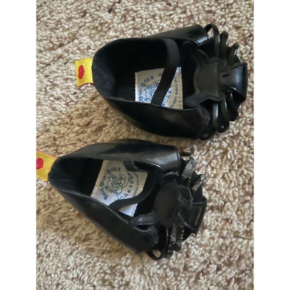 Build a bear black shoes sandals - Picture 2 of 3